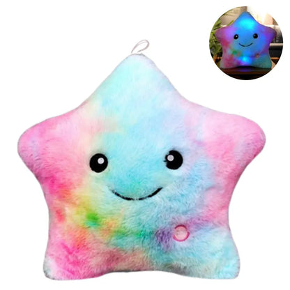 StarSnuggle™ – Lichtgevend LED Sterkussen – Magisch Nachtlamp Knuffelkussen