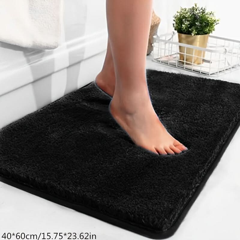 AquaSoftStripe™ – Dikke Absorberende Badmat – Antislip Badkamer Comfort