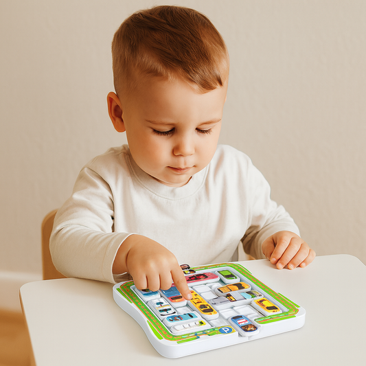 BrainDrive™ – Denk & Schuif Auto Puzzel - Auto Spel