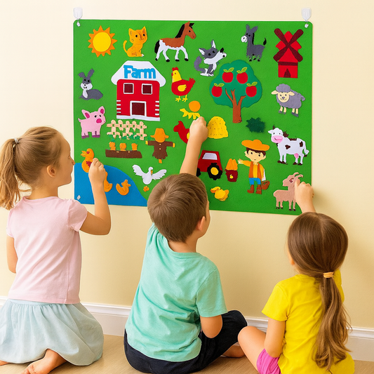 Animal Adventure Board™ - Eindeloos Ontdekken en Spelen!