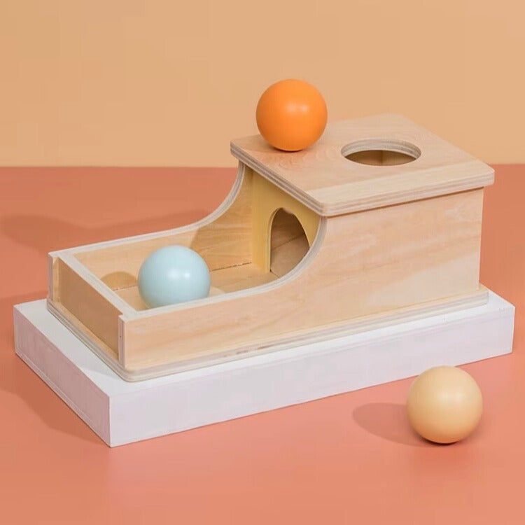 PeekBox™ – Montessori Object Permanentie Box – Ontdekkend Leren voor Peuters