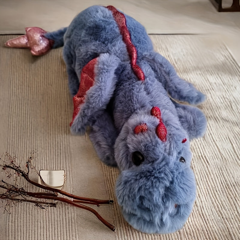 DinoHug™ – Langnek Pluche Dinosaurus Kussen – Zacht Speel- en Decoratiekussen