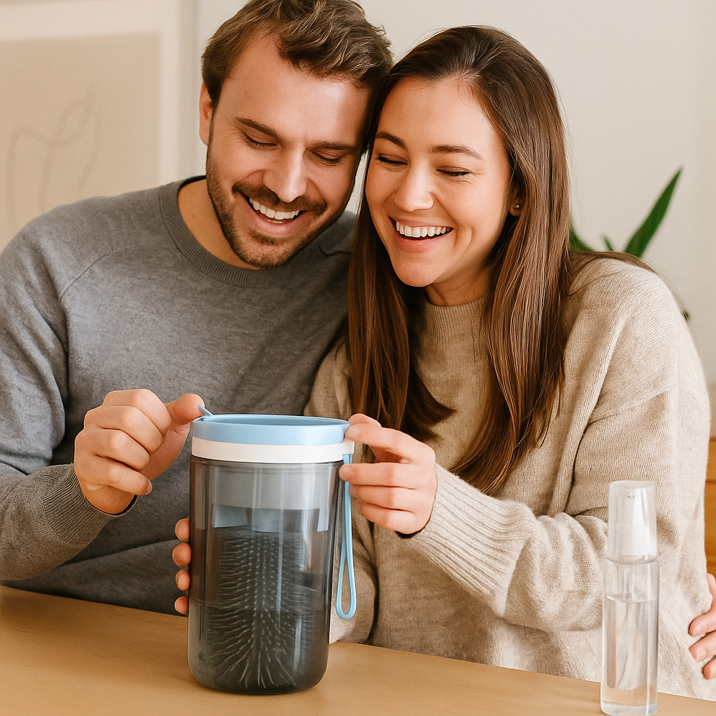 CleanEase™ – Complete Reisset voor Babyfles Reiniging – Multifunctionele Schoonmaakset