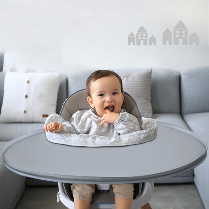MealGuard™ – Waterdicht Baby Slabbetje met Placemat – Complete Eetstoel Bescherming