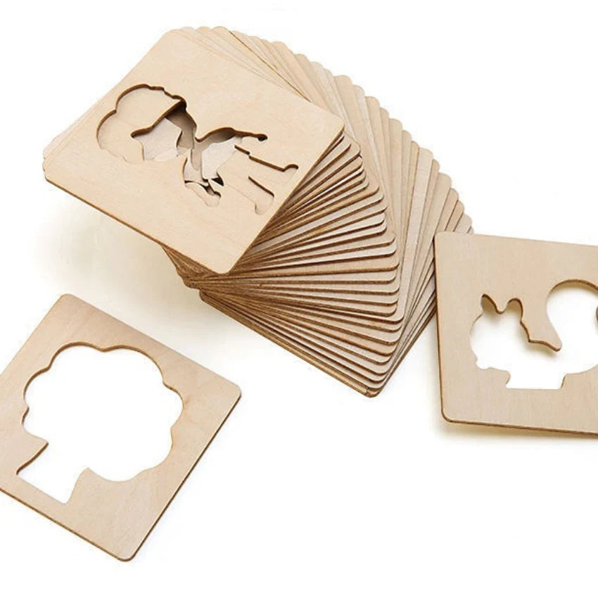 DrawBuddy™ – Creatief Tekenen met Makkelijke Stencils (20 Stuks)