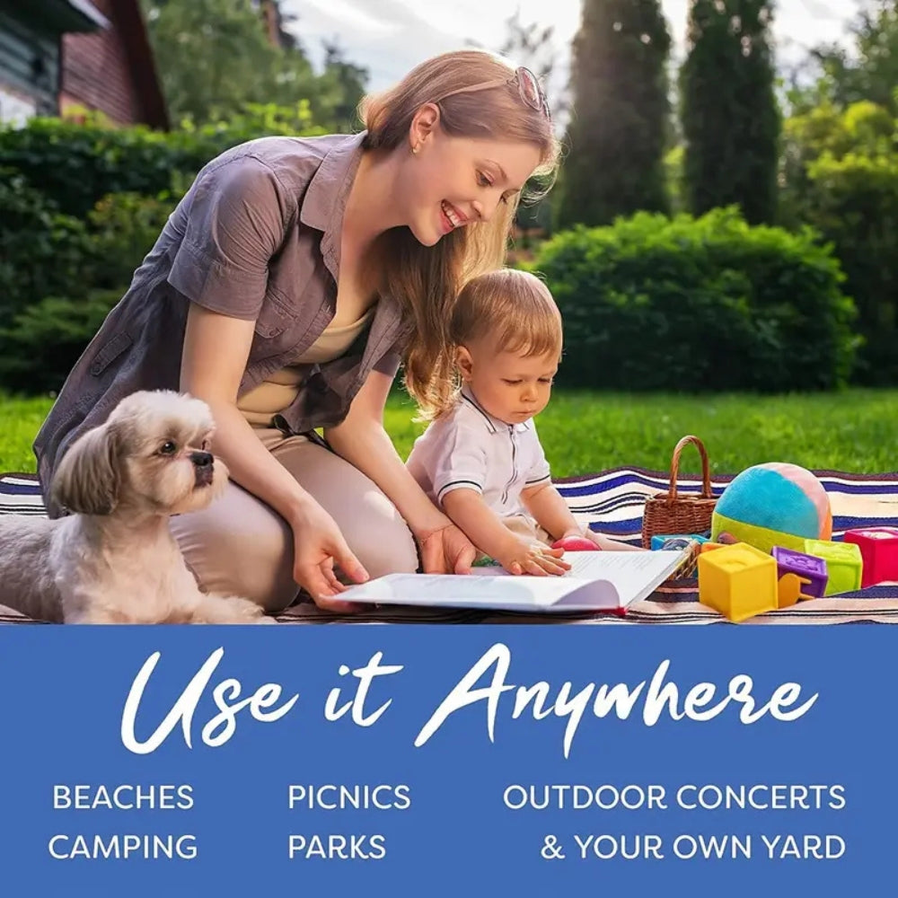 TrailMat™ – Dubbel Laags Picknickkleed – Waterdichte Outdoor Mat