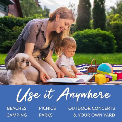 TrailMat™ – Dubbel Laags Picknickkleed – Waterdichte Outdoor Mat
