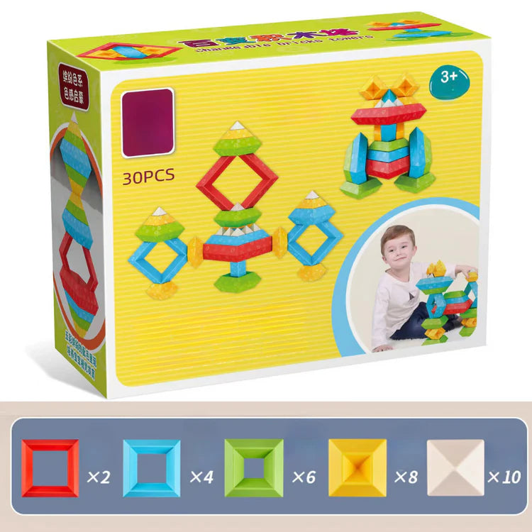 Montessori Stacking Stones - Educatief stapelplezier voor kleine handjes