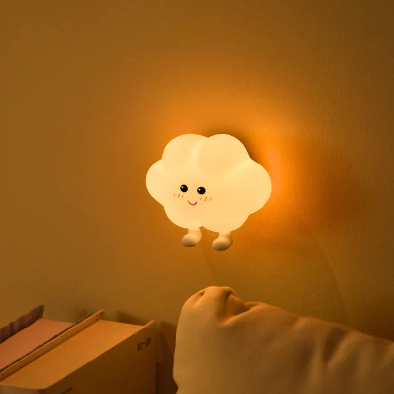 DroomHemel™ – Kinder Nachtlampjes Ster, Maan Wolk – Zachte Droomverlichting