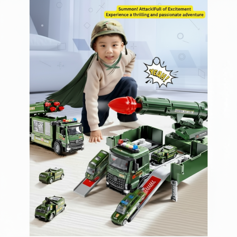 StormRover™ – Innovatief Robuust – Militaire Speelgoedtruck