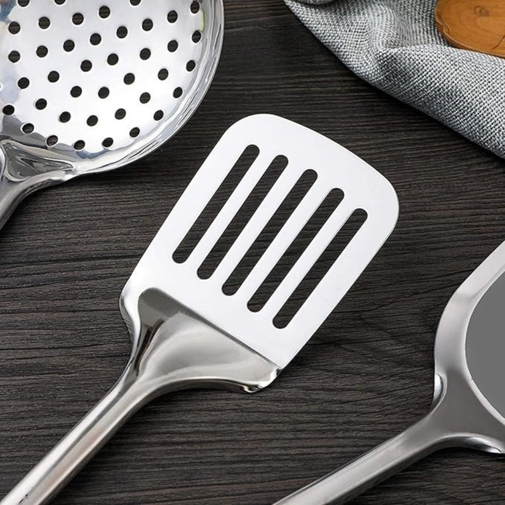 SteelChefSet™ – RVS Keukengerei 5-Delig – Professioneel Kookhulpen Set