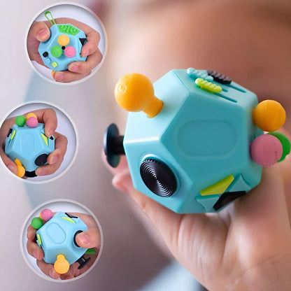 RustKnoop™ – Speels Anti-Stress Speeltje – Kinder Concentratie Kubus