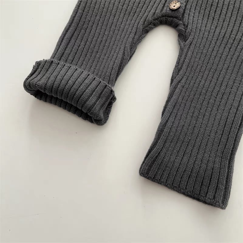 Woolberry™ – Zachte Gebreide Romper – Warme Knusheid voor Baby’s