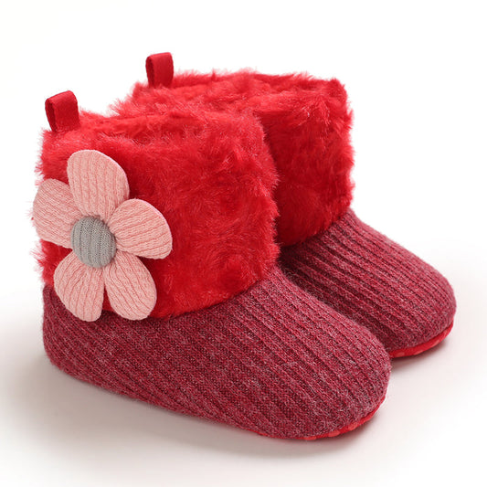 SnugPaws™ – Warme Winterschoenen met Antislip Zool – Baby Schoenen