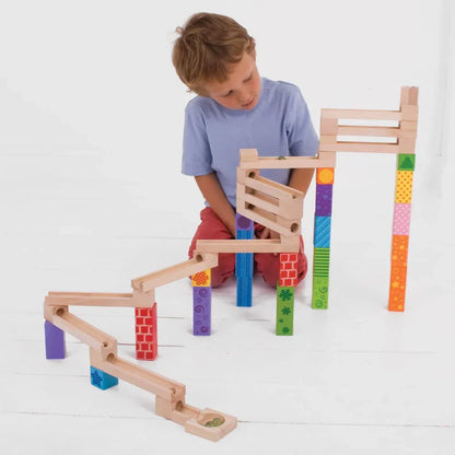 4Ever Wood MarbleMaze™ – Ontwerp, bouw en laat de knikkers rollen