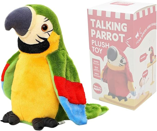 ChatParrot™ – Jouw kletsgrage knuffelmaatje - Pratende papegaai