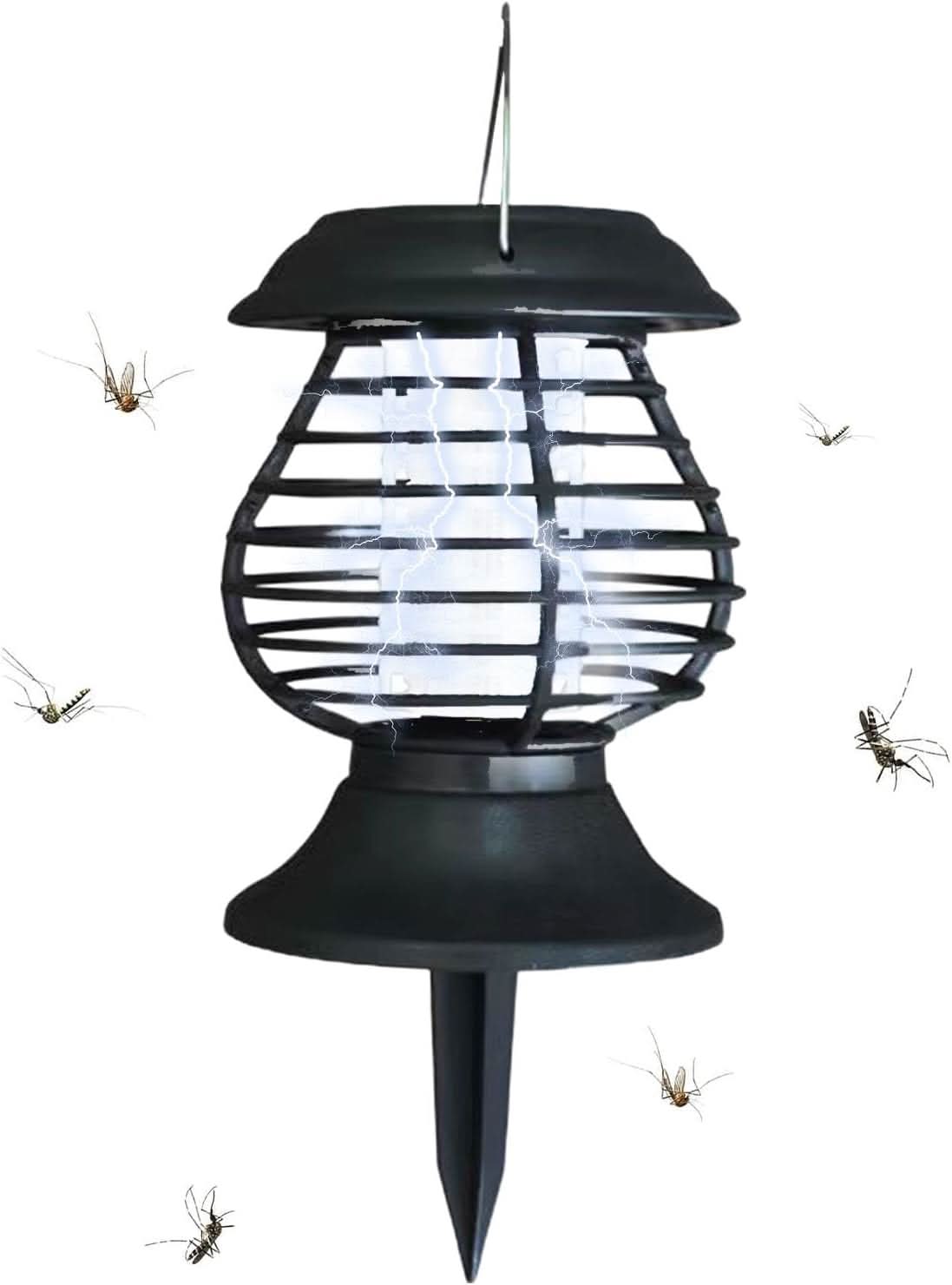 BugGlowSolar™ – Solar LED Muggenslamp Buiten – Insectvrij Zomer Avondlicht