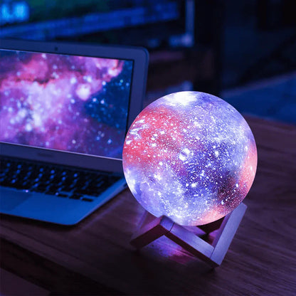 StarGlow™ – Oplaadbare Nachtlamp met Touch Control – Dromerige Sterren Projector