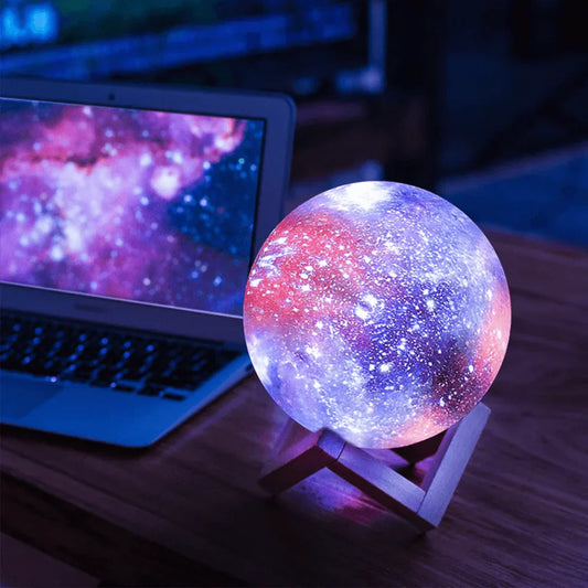 StarGlow™ – Oplaadbare Nachtlamp met Touch Control – Dromerige Sterren Projector
