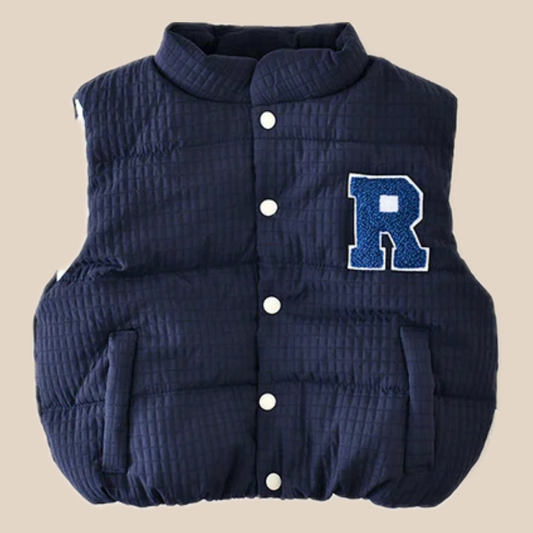 SnugTrail™ – Warme Stijlvolle Bodywarmer – Comfort voor Actieve Kinderen