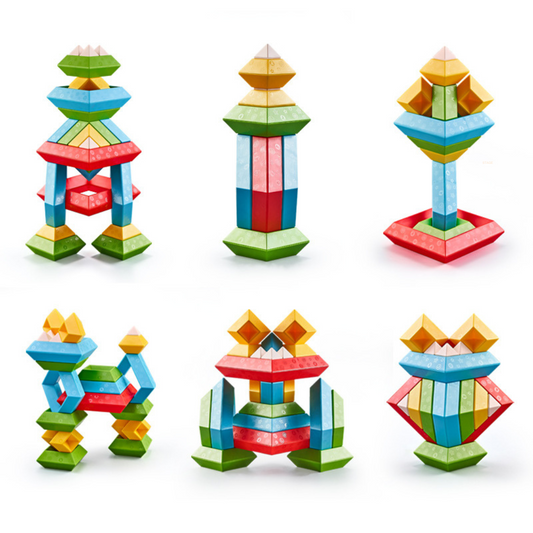 Montessori Stacking Stones - Educatief stapelplezier voor kleine handjes