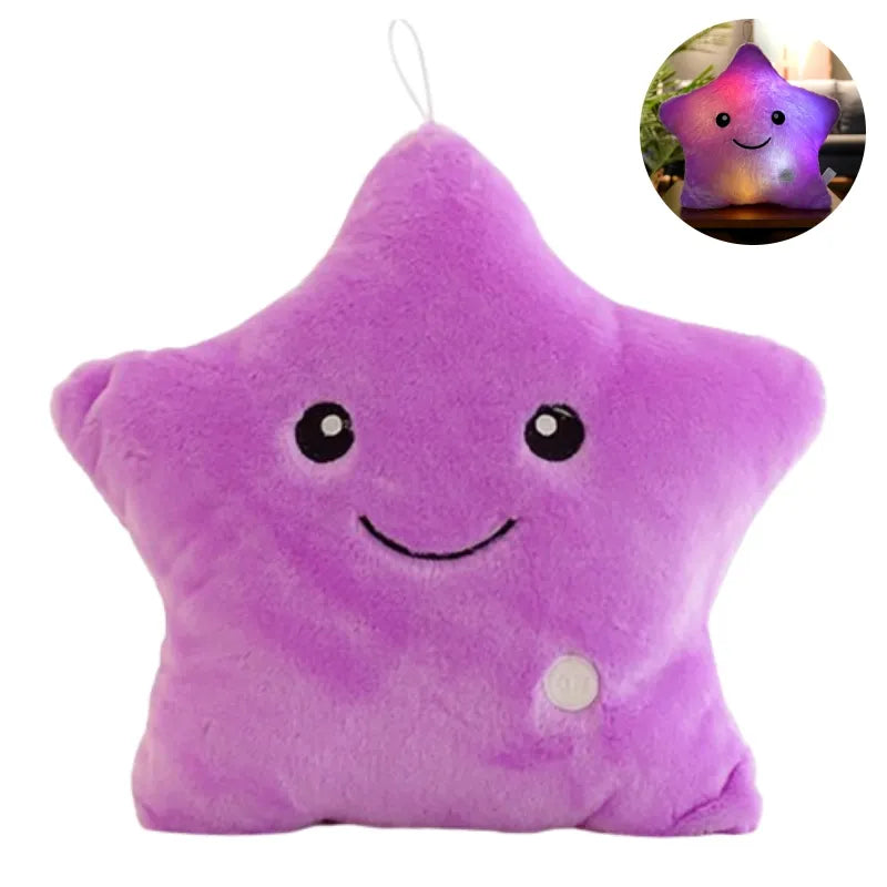 StarSnuggle™ – Lichtgevend LED Sterkussen – Magisch Nachtlamp Knuffelkussen