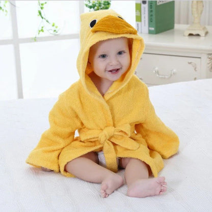 CuddleBath™ – Zacht en warm na het bad – Baby badjas