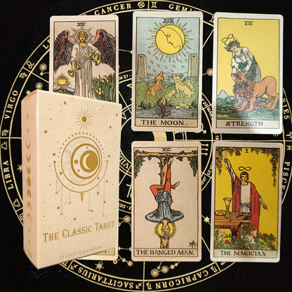 OraclePath™ – Traditionele Tarot Kaartenset – Mystieke 78-Delige Deck
