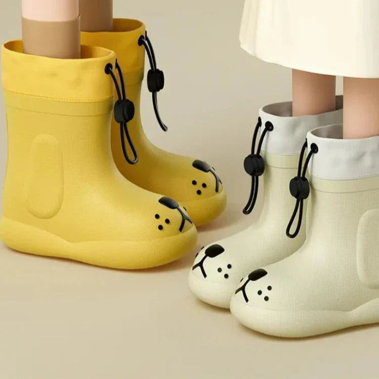WoofWellies™ – Waterdichte Hondjes Regenlaarzen – Speelse Kinder Schoenen