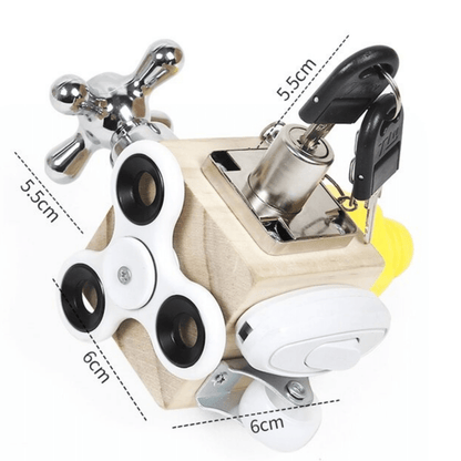 4Ever Wood - Busy Cube -  Ontwikkel de handvaardigheid