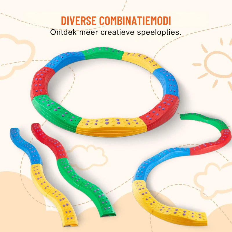 BalanceQuest™ – Creatieve Balansbaan voor Kinderen – Actief Speelplezier Set
