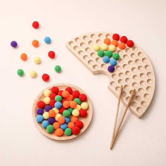 SkillBeads™ – Houten Tel- en Sorteerspel voor Kinderen