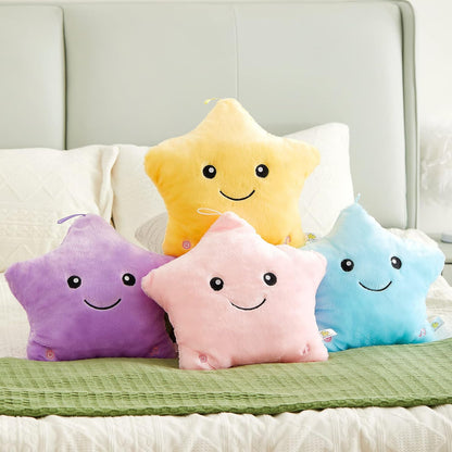 StarSnuggle™ – Lichtgevend LED Sterkussen – Magisch Nachtlamp Knuffelkussen