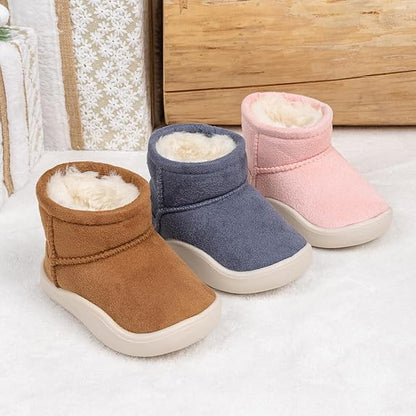 FrostCubs™ – Warme Suède Winterlaarzen – Comfortabele Baby Schoenen