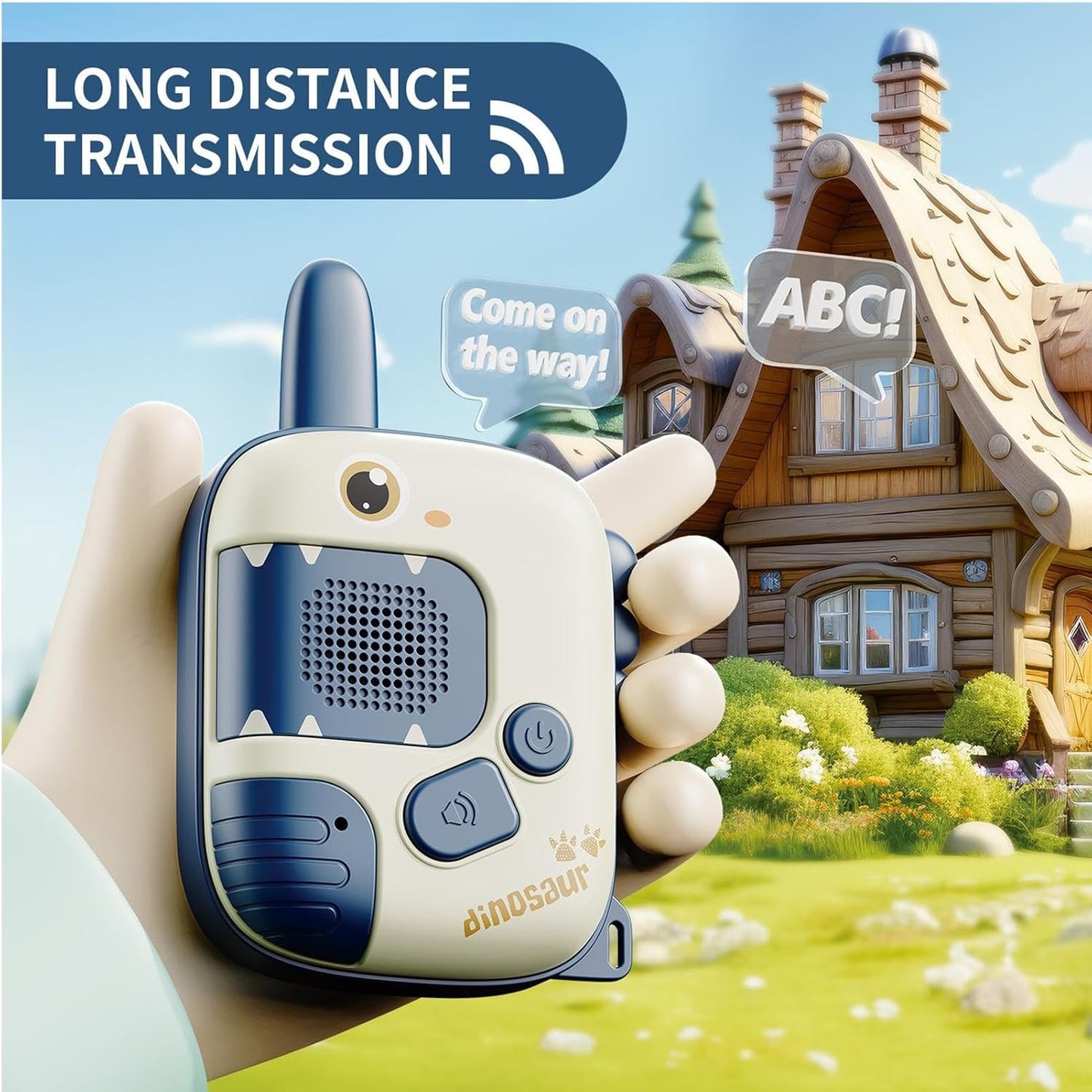 RaptorTalk™ – Dino Walkie-Talkies voor Kinderen – Avontuurlijke Communicatie