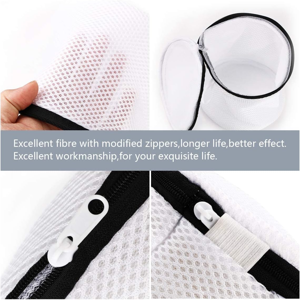 WashNest™ – Herbruikbare Waszakken met Ritssluiting – Beschermende Was Accessoires