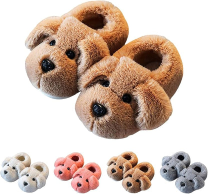 PuppySnug™ – Warme Pantoffels met Antislipzool – Kinder Winter Slofjes