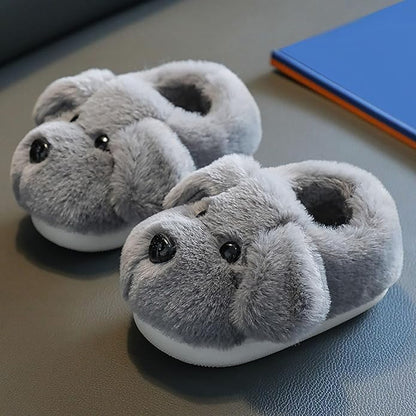 PuppySnug™ – Warme Pantoffels met Antislipzool – Kinder Winter Slofjes