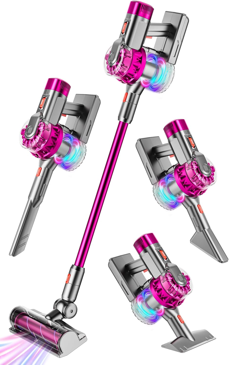 CleanWhizz™ – Realistische Speelgoedstofzuiger met Licht & Geluid – 4-in-1 Schoonmaakplezier