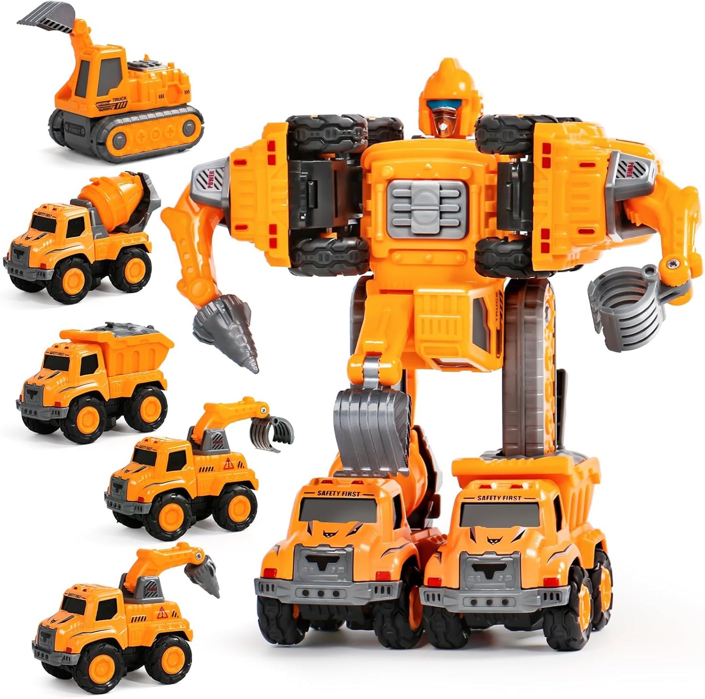 RoboRacers™ - 5in1 Transformer Auto Speelset - Transform speelgoed