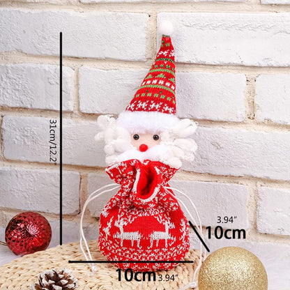 FestiveSacks™ – Luxe Herbruikbare Cadeauzakjes – Kerst Geschenk Tasje