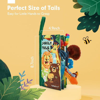SensiTale™ – Montessori Voelboek met Hoog Contrast – Sensorisch Babyboekje