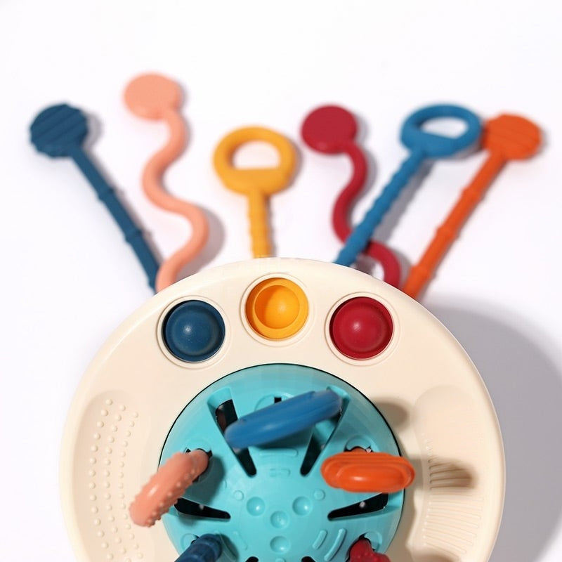 BabyPully™ – Montessori Zintuigen Speelgoed - Trek, Bijt en Ontdek