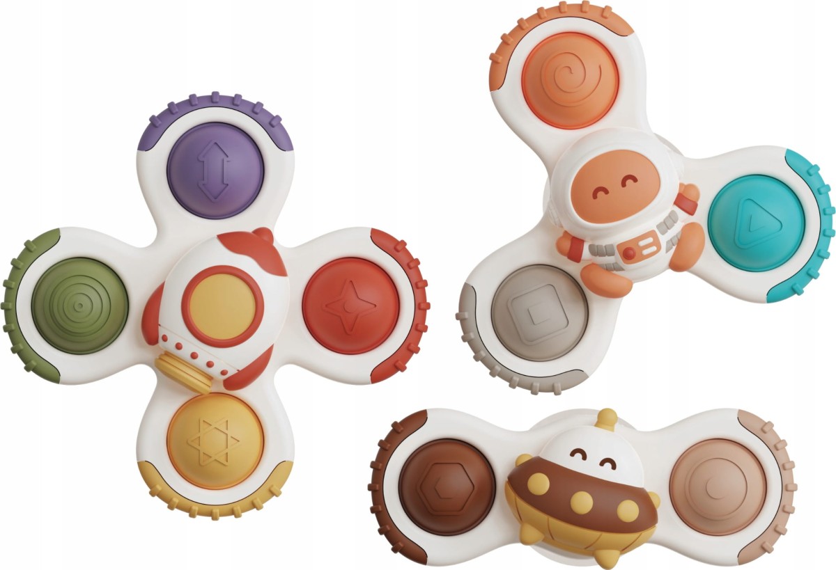 3 stuks spinners voor kinderen, sensorisch speelgoed, badspel 3 stuks spinners voor kinderen, sensorisch speelgoed, badspel