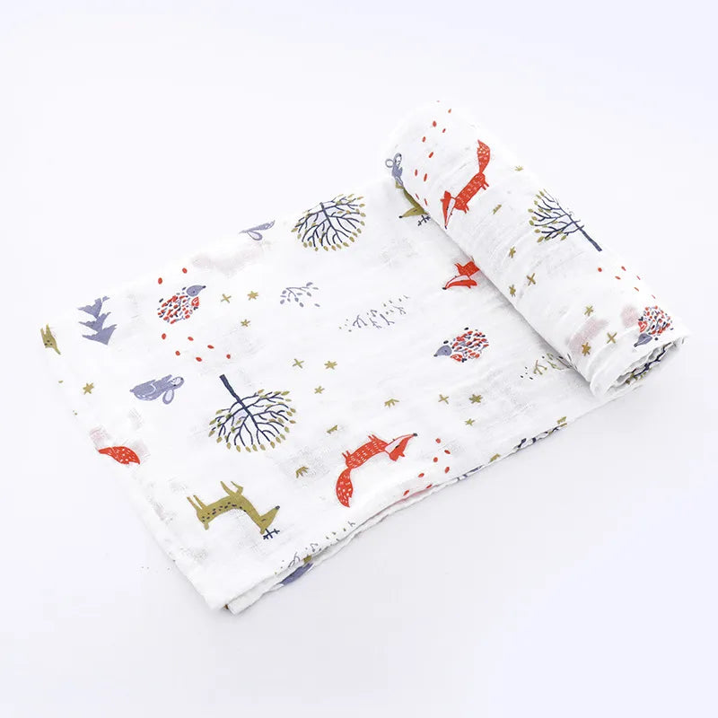 SnuggleCloth™ – Zacht Musselin Babydoek – Veelzijdige Comfortabele Wikkel