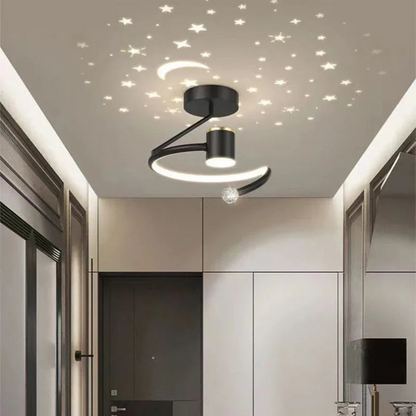 SterrenRust™ – Plafondlamp met Sterrenhemelprojectie – Rustgevende Kinderkamer Verlichting