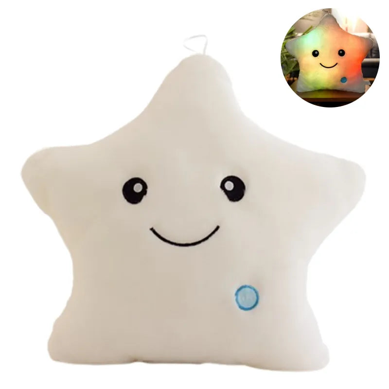 StarSnuggle™ – Lichtgevend LED Sterkussen – Magisch Nachtlamp Knuffelkussen