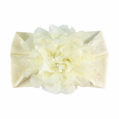 BloomBand™ – Zacht Elastisch Haarbandje met Bloem – Baby Accessoire Set