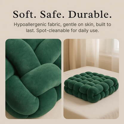 RustKubus™ – Kalmerende Diepe-Druk Ondersteuning – Verzwaard Sensorisch Kussen