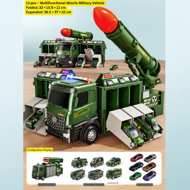 StormRover™ – Innovatief Robuust – Militaire Speelgoedtruck
